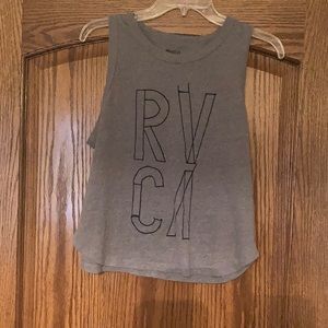 RVCA cropped tank